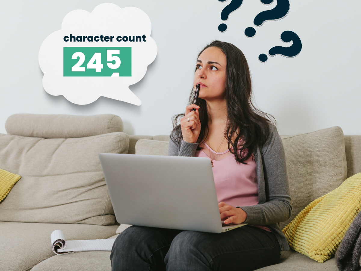google ads character count